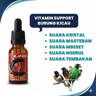 X-PRO METABOLISME 30 ML KICAU LOMBA pengacor semua burung kicau murai batunkacer anis merah pentet c