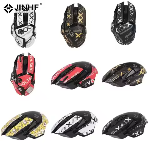 Mouse Grip Tape Skate Sticker Non Slip Lizard Skin Suck Sweat ForLogitech G502 Hero Mouse Decoration