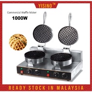 SALE 💥 Mesin Waffle Double Head Sesuai Buat Bisnes Berniaga Kiosk Makanan Waffle Maker Machine Elect