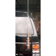 ANTENA ANTENNA MOBIL MOTOR UNIVERSAL JEEP KAP MESIN / BAGASI BELAKANG STENLIS CHROME