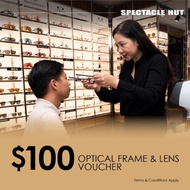 Spectacle Hut Eyeglasses voucher (Frame &amp; lens) (worth $100)