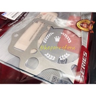 Ex5 dream &amp; wave 100 ashuka alloy block gasket for block 59mm 0.2mm - 0.8mm