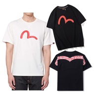 Ready Stock 100% Original Quality Premium 1:1 EVISU Limited Logo  Tshirt Men Women