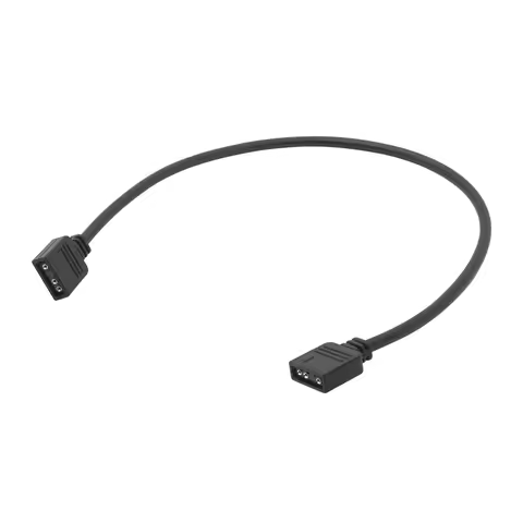 RGB Splitter Cable wire for LED 1 to 1 Female 5V3pin motherboard RGB interface extension cable 30cm,