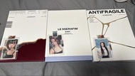 LE SSERAFIM 專輯 UNFORGIVEN EASY ANTIFRAGILE
