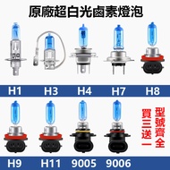 Ultra White Halogen Bulb H1 H3 H4 H7 9006 H11 H16 9005 LED Car Headlight