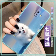 Texture Soft case Phone Case For Samsung Galaxy J6 Plus/J6 Prime/J610/J6+ Solid color Couple Creative personalise