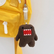 2025 10cm Domo Kun Plush Keychain Ball Chain Cartoon Anime Kawaii Cute Bag Keychains Charm Keyring K