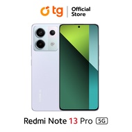 Xiaomi Radmi Note 13 Pro 5G (12/256GB) แบตเตอรี 5000mAh รองรับชาร์จไว 67w สมาร์ทโฟน โทรศัพท์มือถือ รับประกันศูนย์ 1 ปี แถมฟรีประกันจอแตก