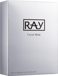 RAY Gold Premium Facial Mask แผ่นมาส์กทองคำ ผิวสวยกระจ่างใส  สำหรับทุกประเภทผิว