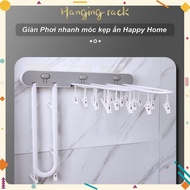 Happy Home Hidden Clip Quick Drying Rack - Retailboss