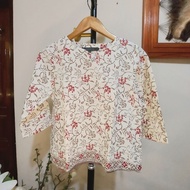 Connexion-Batik White Floral
