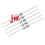 PART TOOL Small Glass Fuse 250V 3.6x10mm T2A Glass Ampere Fuse - 1 piece 0.5A