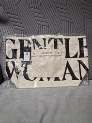 GENTLEWOMAN 帆布袋 米白 有單 只寄SF到付
