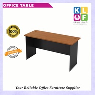 KLOF 4 Feet Office Table Rectangular / Study Table / Writing Table /Computer Table Meja Study /Meja 