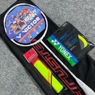 VICTOR THRUSTER TTY ULTIMA 31 Lbs Badminton Racket Ready to Use Bonus Bag and Grip