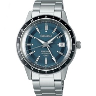 New Arrival Seiko Style 60s Presage Blue Dial Mechanical Watch SSK009 SSK009J SSK009J1