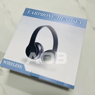 Wireless Over‑Ear 100%ANC Headphones Wireless Bluetooth  Headset Deep Bass with Mic