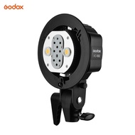 Godox WITSTRO AD-B2 AD200 Dual Power Flash Head Bowens Mount Double Tube Light Head Bracket for AD20