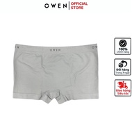 OWEN QLB men's underwear232457 High quality boxer briefs in light gray, genuine chip, super stretchy