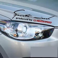 1Pc Mazda ไวนิล Decal ไฟหน้ารถคิ้วกีฬาสติกเกอร์สำหรับ Mazda 2 3 6 8 CX5 CX7 CX9 CX-5 CX-7 RX-8
