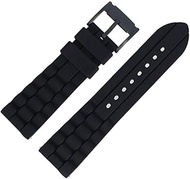 Fossil Watch Strap 24 mm Plastic Black – FS-4487 | LB-FS4487