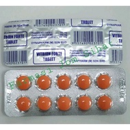Vitamin B1, B6, B12 untuk Saraf Urat Sakit dan Tambah Tenaga / Stamina Vitbion Forte 10biji
