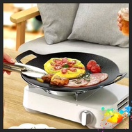 Cast iron pan SIZE 34 - stone baking pan non-stick pan size 34 cm Korean non-stick stone pan chao da