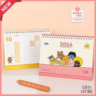 kakao friends 2024 Calendar Planner 365 Days Countdown Desk Calendar Monthly Calendar