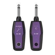 Muswanna10-MY Btuty 2.4G Wireless Guitar System Transmitter Receiver Set Plug and Play 30m Range 6-9
