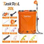 TASKTOOL เครื่องพ่นยา20ล ถังฉีดพ่นยา เครื่องพ่นยาแบตเตอรี่ ถังฉีดยา20ลิตร ฆ่าเชื้อ ฆ่าหญ้า พ่นยาแบต 