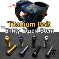 Titanium Bolt for Entity Expert Stem | MTB Xpert narrow head version| Tiparts Grade 5 Titanium Singapore