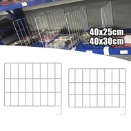 Gondola Shelf Divider Wall Frame 40X25 40X30cm