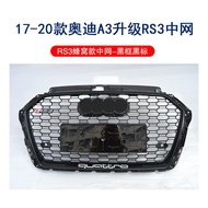 Suitable for Audi Audi A3 Modified RS3 Mesh A3 8V2016-2019 Upgraded RS3 Front Bar Ventilation Style 