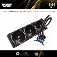 *ORIGINAL* AIGO DARKFLASH TRACER DT-360 AIO RGB LIQUID CPU COOLER