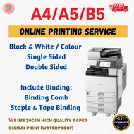 A4/A5/B5 Online Printing Services (E book/ Print Slide/Print Card/ Booklet)