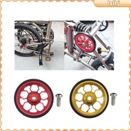 [Lslhj] for Folding Bike 61mm Rolling Wheel for Transport Walking Pushing