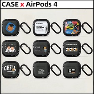 CASETIFY【Bu2ma Chill Guy OATSIDE】TPU AirPods Case For AirPods 4 Pro Shockproof Wireless Bluetooth he