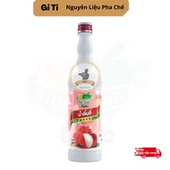 Ding Fong Lychee Syrup/Syrup 760ml | Thai Syrup