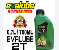 Oli Evalube 2T 700 mL ORIGINAL Oli samping 2 tak Satria Rx king Vespa Ninja Fogging Chainsaw dll