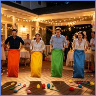 Adult Field Day Games Outdoor Yard Field Day Props Toy Potato Sack Race Bags for Kids Teens Adults P