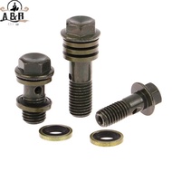 [A&B] 1Pc M8/M10x1.25 Motorcycle Brake Master Cylinder Oil Hose Screw Banjo Bolt Motorcycle Universa