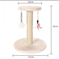 Sisal Cat Tree Scratcher Pets Kitten Scratching Post Board Cat Toys