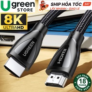 Genuine UGREEN HDMI Cable – Supports 60Hz 60Hz – Compatible with TV, PS5, Xbox, Laptop