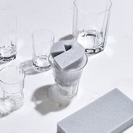 日本BIRDY 日製玻璃杯專用極細柔纖維海綿刷-3入