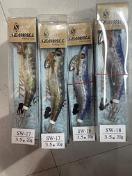 SEAWALL 假餌 魷魚鉤 SW-17 SW-18