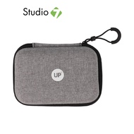 กระเป๋า UP7 Tech Pouch Ziper bag (9x7x3.5 cm.) Grey by Studio7