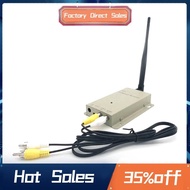 1.2G 5W 1.2Ghz 5000MW Wireless AV Video Audio Transmitter with 1.2G Receiver High Gain Antenna Long 