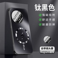 內地直送 - 一加13手机壳一加13S高颜值一加13T闪电磁吸OnePlus13R高级感镜头膜保护-钛黑色 一加13