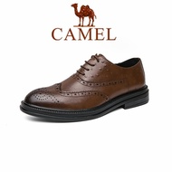 Camel shoes men Camel leather shoes men big size 45 46 men camel shoe